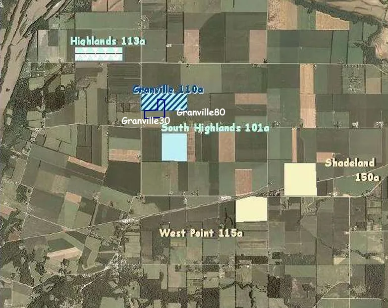 Indiana (USA) pertenecientes a Foresta 1 y Foresta 2